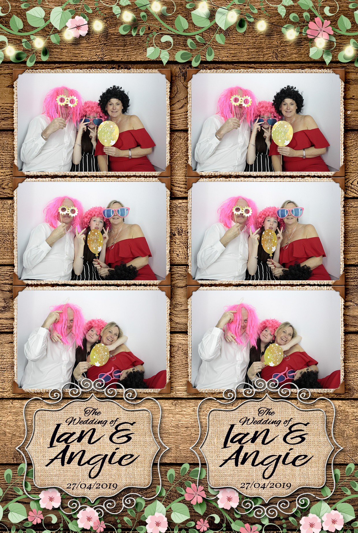 Ian & Angie’s wedding  | View more photos from the event at gallery.myphotoboothexperience.co.uk/u/MyPhotoBoothExperienceLtd/Ian-Angie’s-wedding